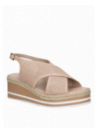 Sandalia Mujer G478 MINGO beige