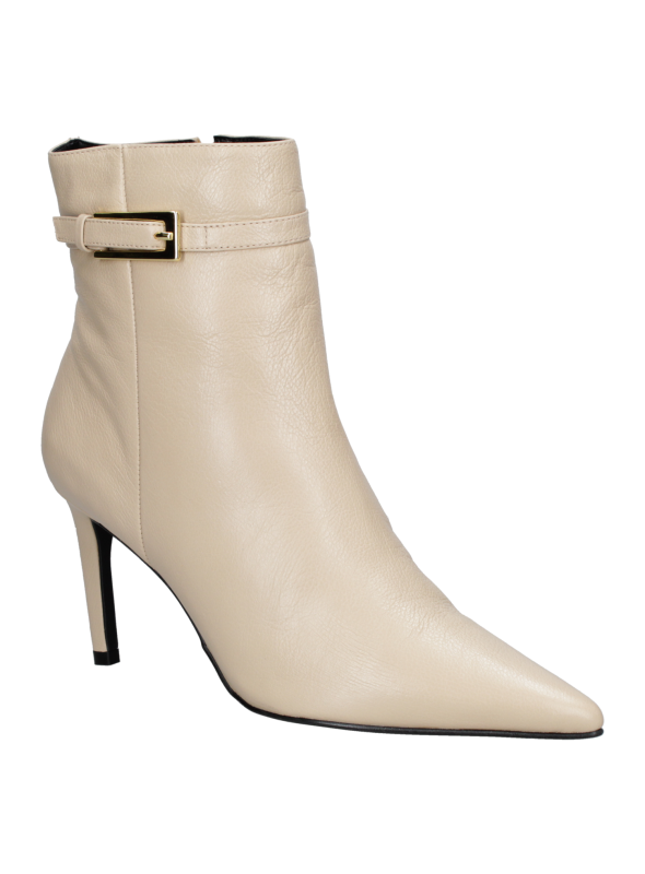 Botín Mujer L490 MINGO BEIGE